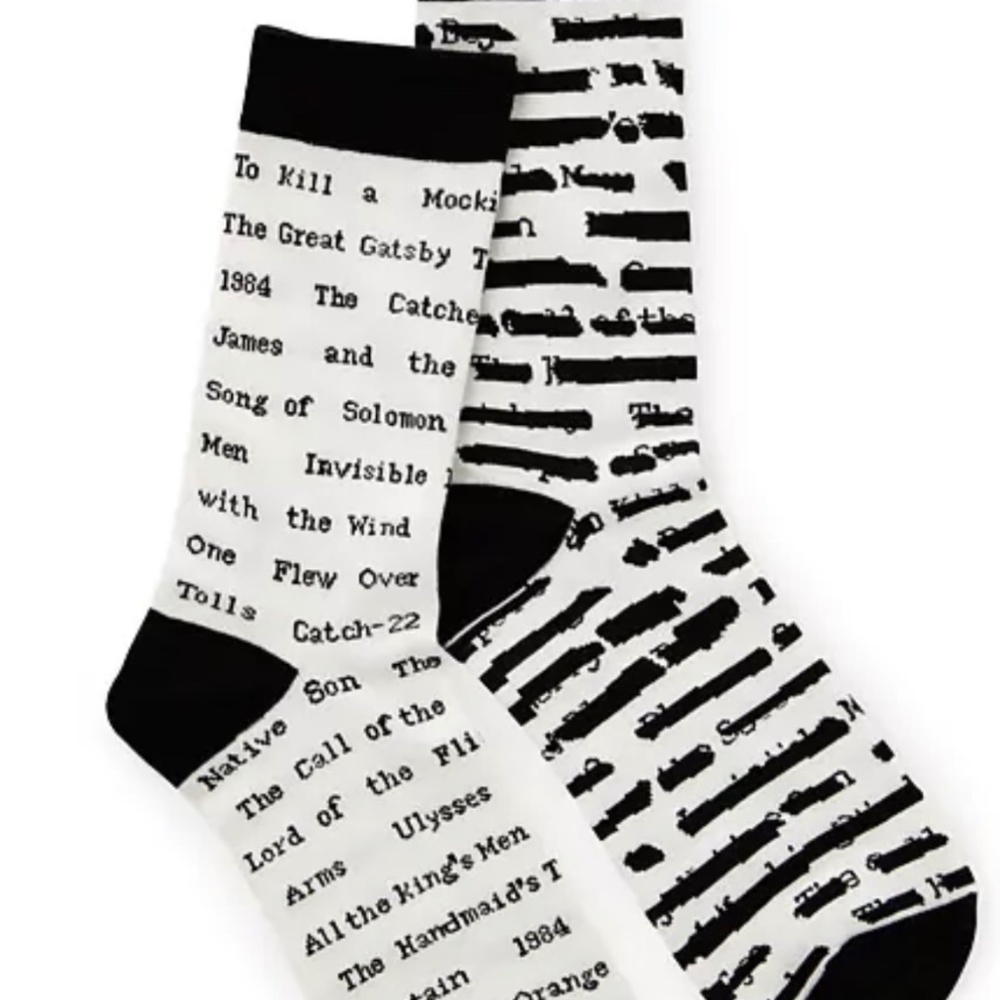 Banned Book Socks